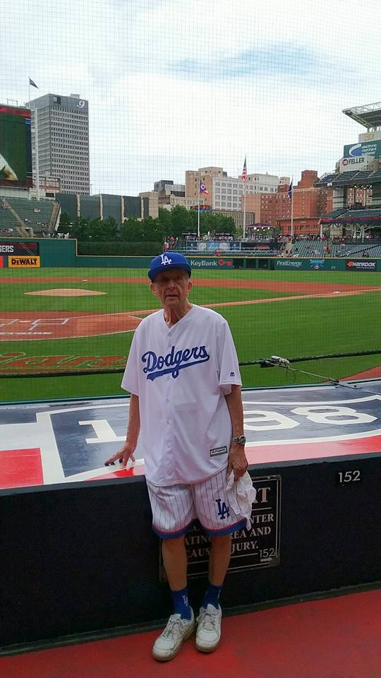 WWII Vet Marco Sees His Beloved Dodgers Play Image
