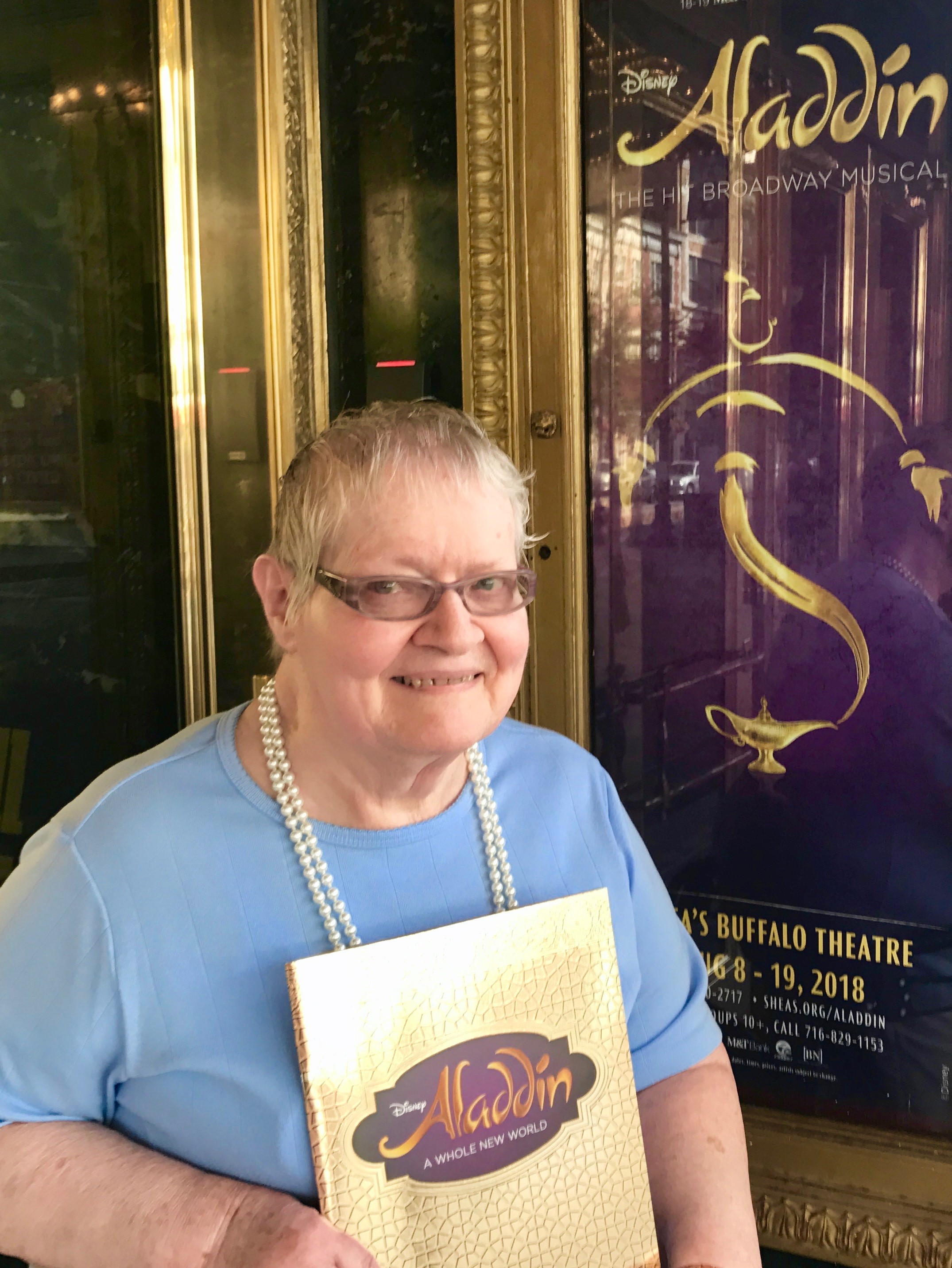 Myrtle attends Aladdin at Shea's Image